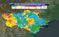 Cảnh báo mưa lũ, nguy cơ xảy ra sạt lở, lũ quét ở Bắc Bộ