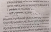Chủ đầu tư Carina thông báo ngừng hỗ trợ tiền chỗ ở cho cư dân
