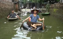 Huyện ngoại thành Hà Nội ngập lụt không do thủy điện xả lũ