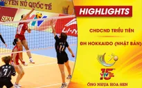 VIDEO: Tổng hợp diễn biến CHDCND Triều Tiên 3-0 ĐH Hokkaido (Nhật Bản) (Vòng đấu chéo VTV Cup Ống nhựa Hoa Sen 2018)