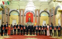 Chủ tịch nước trao quyết định bổ nhiệm Đại sứ nhiệm kỳ 2018 - 2021