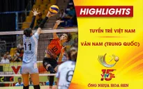 VIDEO: Tổng hợp trận đấu Tuyển trẻ Việt Nam 1-3 Vân Nam (Trung Quốc) (Phân hạng 5-8 VTV Cup Ống nhựa Hoa Sen 2018)