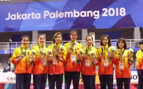 ĐT Cầu mây nữ Việt Nam giành HCB tại ASIAD 2018