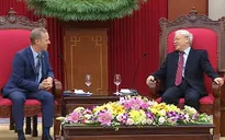 Tổng Bí thư Nguyễn Phú Trọng tiếp Đại sứ Vương quốc Anh