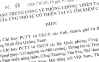 Công điện ứng phó bão số 5 (bão Mangkhut)
