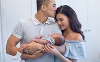 Lương Thế Thành ngọt ngào bên Thúy Diễm và con trai trong bộ ảnh mới