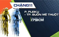 Lộ trình chặng 11 giải xe đạp quốc tế VTV Cup Tôn Hoa Sen 2018