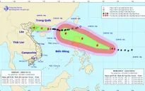 Tin bão khẩn cấp: Bão số 5 cách Móng Cái (Quảng Ninh) khoảng 400km