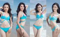 43 thí sinh Hoa hậu Việt Nam khoe bộ ảnh bikini trước đêm Chung kết