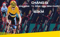 Lộ trình chặng 13 giải xe đạp quốc tế VTV Cup Tôn Hoa Sen 2018