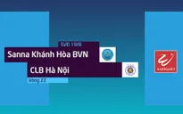 VIDEO Tổng hợp trận Sanna Khánh Hòa BVN 1-1 CLB Hà Nội (Vòng 22 Nuti Café V.League 2018)