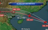 Bão Mangkhut không còn ở cấp siêu bão nhưng vẫn gây gió mạnh, mưa lớn