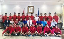 ĐT U19 Việt Nam thăm Đại sứ quán Việt Nam tại Qatar