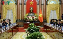 Chủ tịch nước tiếp các Trưởng đoàn dự Đại hội ASOSAI 14