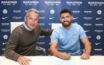 CHÍNH THỨC: Aguero nguyện chung tình với Man City 10 năm tròn