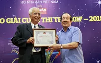 Tạp chí Nhà văn và Tác phẩm trao giải cuộc thi thơ 2017-2018