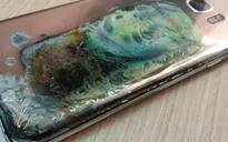 Galaxy S7 Edge bốc cháy, khách hàng được đền Galaxy S9
