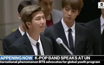 Nhóm nhạc Hàn Quốc BTS khiến giới trẻ thức tỉnh với bài phát biểu 3 phút tại Liên Hợp Quốc