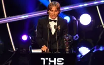 Đánh bại Ronaldo, Modric lần đầu đoạt giải FIFA The Best dành cho cầu thủ xuất sắc nhất