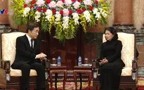 Quyền Chủ tịch nước Đặng Thị Ngọc Thịnh tiếp Thủ tướng Hàn Quốc