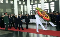 Hình ảnh Lãnh đạo Đảng, Nhà nước viếng Chủ tịch nước Trần Đại Quang