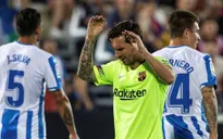 Leganes 2-1 Barcelona: Nhà đương kim vô địch thua sốc đội bóng cuối bảng