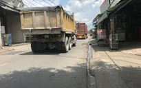 Xử phạt nhiều xe tải trọng lớn lưu thông vào giờ cấm tại quận 9, TP.HCM