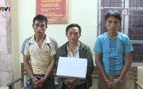 Bắt 3 đối tượng vận chuyển 10 bánh heroin