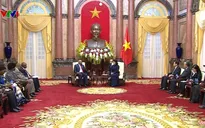 Quyền Chủ tịch nước Đặng Thị Ngọc Thịnh tiếp nguyên Tổng thống Mozambique