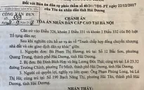 Hải Dương: Kháng nghị hủy toàn bộ bản án phúc thẩm liên quan đến vụ án có dấu hiệu vay nợ tín dụng đen