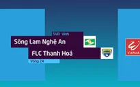 VIDEO: Tổng hợp trận đấu Sông Lam Nghệ An 0-1 FLC Thanh Hoá (Vòng 24 Nuti Café V.League 2018)