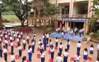 Trường tiểu học Bồng Khê chuẩn bị cho năm học mới sau khi bão đi qua