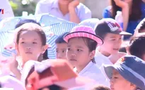 Ngày khai giảng không cờ, không hoa tại vùng "rốn lũ" Thanh Hóa