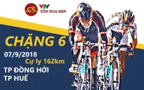 Lộ trình chặng 6 giải xe đạp quốc tế VTV Cup Tôn Hoa Sen 2018