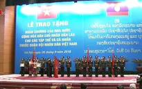 Nhiều tập thể, cá nhân được Nhà nước Lào tặng Huân chương