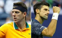 Trước trận chung kết đơn nam giải quần vợt Mỹ mở rộng 2018: Djokovic chiếm ưu thế về chỉ số trước Del Potro