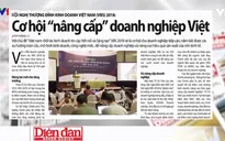 Diễn đàn Kinh tế thế giới về ASEAN 2018: Cơ hội "nâng cấp" doanh nghiệp Việt