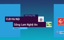 VIDEO: Tổng hợp diễn biến CLB Hà Nội 2-0 SLNA (Vòng 21 Nuti Café V.League 2018)