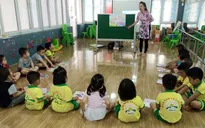 Mô hình giáo dục mầm non mới: Chú trọng giao tiếp, phát triển tư duy