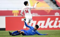 Kết quả, BXH bảng B VCK U23 châu Á ngày 16/1: U23 Nhật Bản 3-1 U23 CHDCND Triều Tiên, U23 Thái Lan 1-5 U23 Palestine
