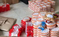 Thu giữ gần 11 tấn bánh kẹo bốc mùi hôi, chua