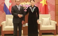 Chủ tịch Quốc hội tiếp Phó Chủ tịch Thượng viện Campuchia