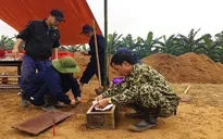 Quảng Trị phát hiện thêm nhiều hài cốt liệt sỹ cùng các di vật