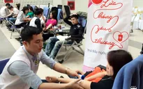 Ngày hội hiến máu "Lửa hồng yêu thương"