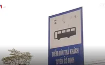 Bất cập tại các điểm đón trả khách tuyến cố định