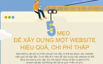 5 mẹo để xây dựng một website hiệu quả, chi phí thấp