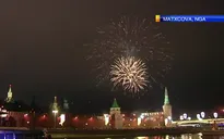 Hàng nghìn người Nga tưng bừng đón năm mới 2018 gần điện Kremlin