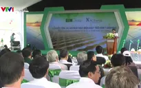 Khởi công nhà máy điện mặt trời đầu tiên ở Ninh Thuận