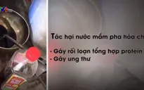“Công nghệ” sản xuất nước mắm giả