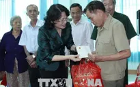 Phó Chủ tịch nước Đặng Thị Ngọc Thịnh thăm gia đình chính sách tại Bình Phước